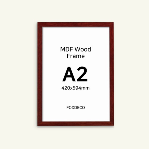 A2 MDF 우드 나무액자 (7종류 + 30% 할인) )
