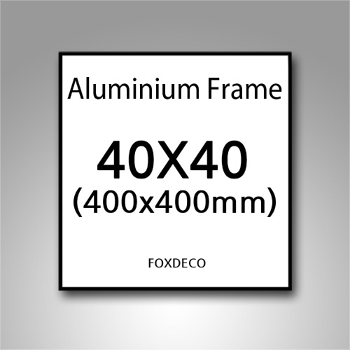 40x40cm 무광 알루미늄 액자 (8종류)