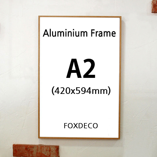 해리하스 주문창 (스티커판 A2 ) 무광 알루미늄 액자 (8종 컬러)