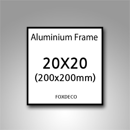 무광 알루미늄 액자용 아크릴 20x20cm